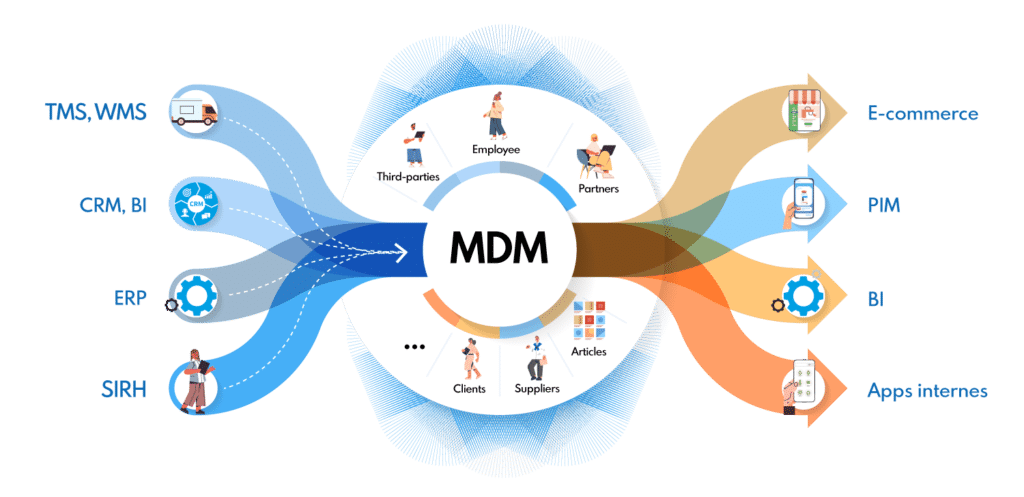 How to mapp the concept of Master Data Management ?
