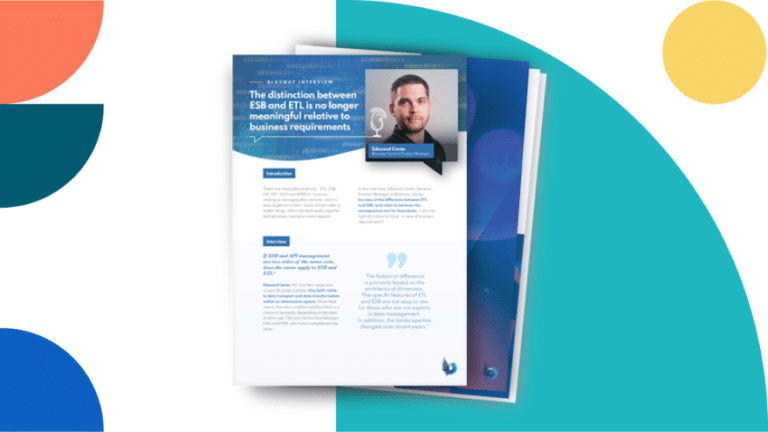 The distinction between ESB and ETL has become irrelevant in the context of modern business requirements.