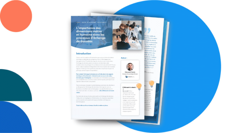 Avis d'expert processus d'échanges de données